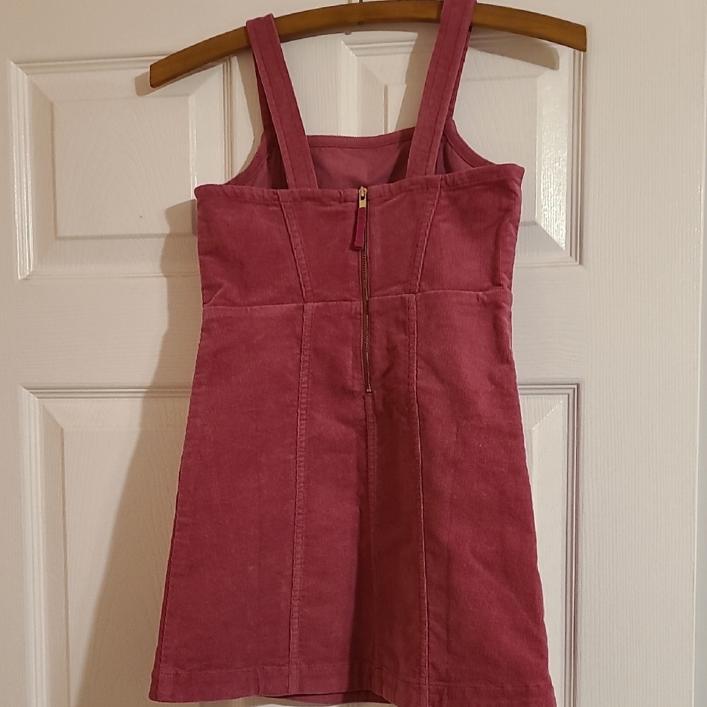 Crewcuts Raspberry Corduroy Dress - Picture 2 of 7